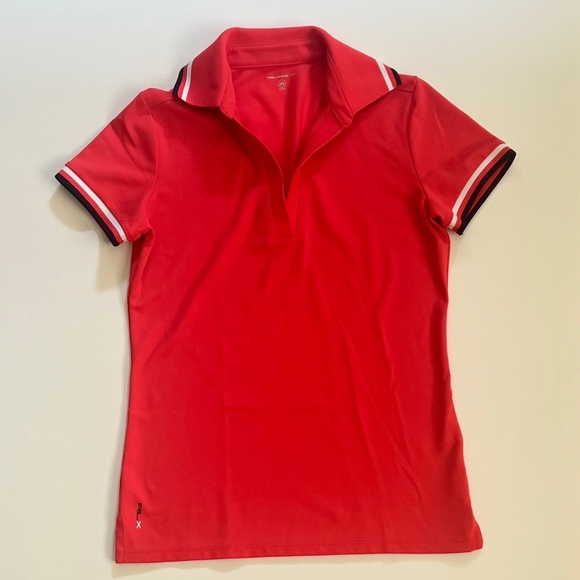 Ralph Lauren RLX Tailored Fit Golf Polo-XS-Solid color with collar & arm accents - Picture 1 of 4